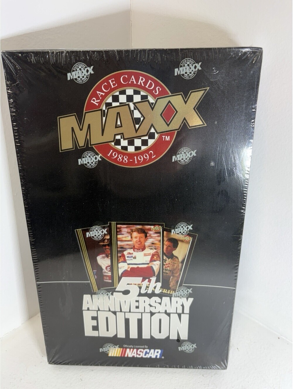 MAXX NASCAR 5th Anniversary Ed 1992 Trading Cards - Set of 300 (Factory Sealed)